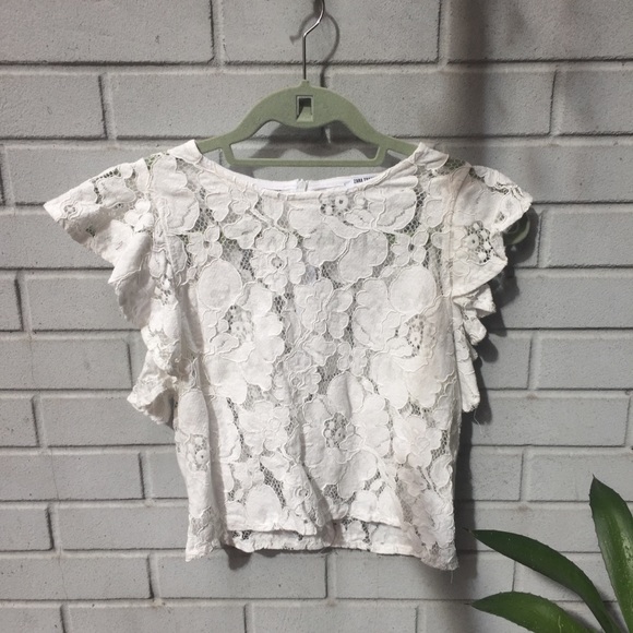 Zara Tops - Zara Lace Tank 🌿